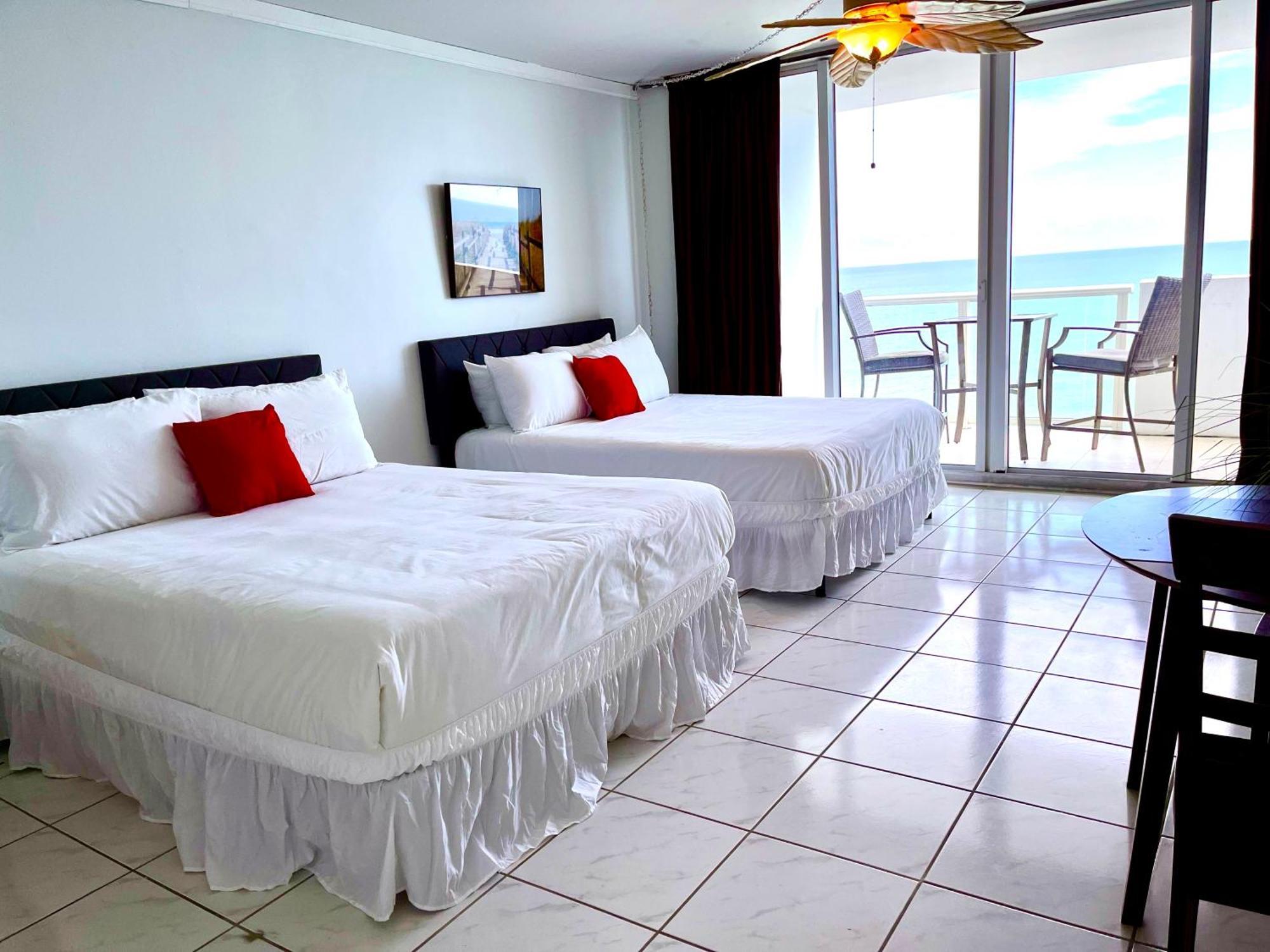 Castle 1527 Studio Balcony Direct Beach Access, Pool, Tennis, Free Parking Vila Miami Beach Exterior foto